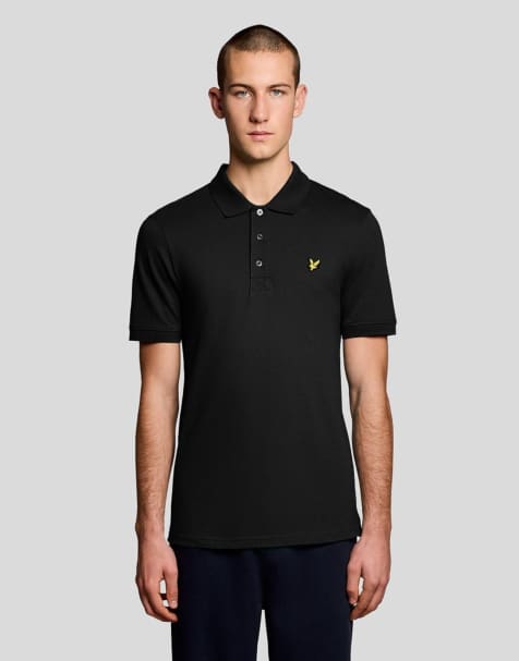 Lyle & Scott Ss polo shirts plain polo shirt in x087 saddle - view 1
