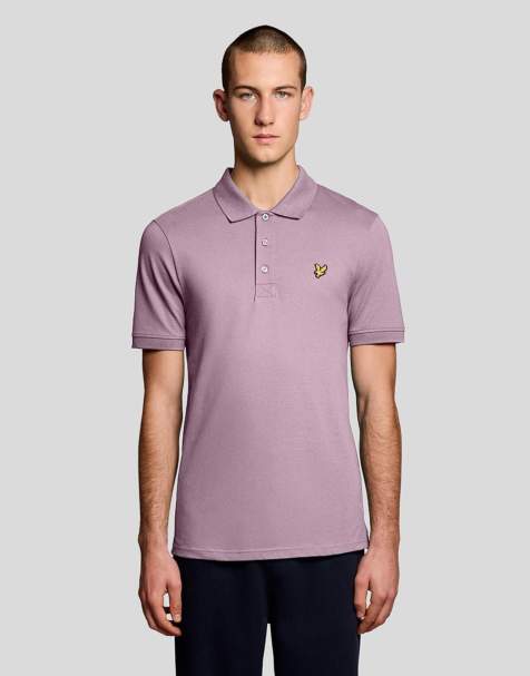 Lyle & Scott Ss polo shirts plain polo shirt in x574 pink light
