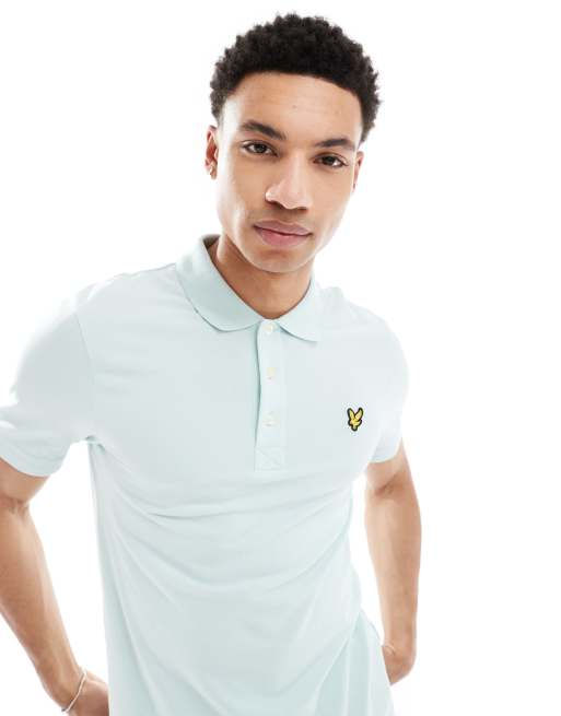 Lyle & Scott Ss polo shirts plain polo shirt in x581 ambient green