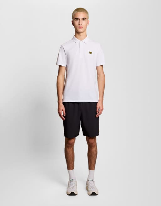 Lyle & Scott Ss polo shirts sports core polo in 626 white, 7 of 7
