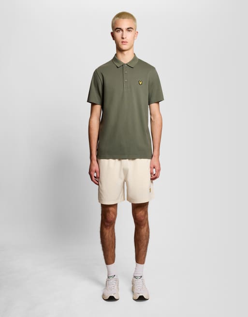 Lyle & Scott Ss polo shirts sports core polo in x65 cactus green, 2 of 7