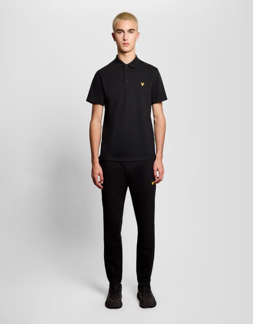 Lyle & Scott Ss polo shirts sports core polo in z865 jet black, 2 of 7