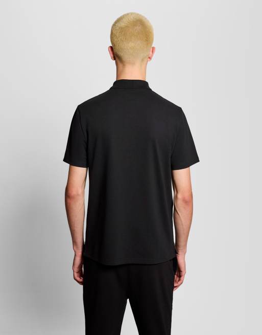 Lyle & Scott Ss polo shirts sports core polo in z865 jet black, 4 of 7