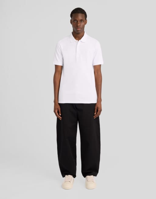 Lyle & Scott Ss polo shirts superfine polo shirt in 626 white, 3 of 7