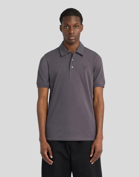 Lyle & Scott Ss polo shirts superfine polo shirt in y079 iron - view 1