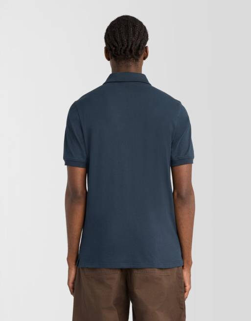 Lyle & Scott Ss polo shirts superfine polo shirt in z271 dark navy, 5 of 7