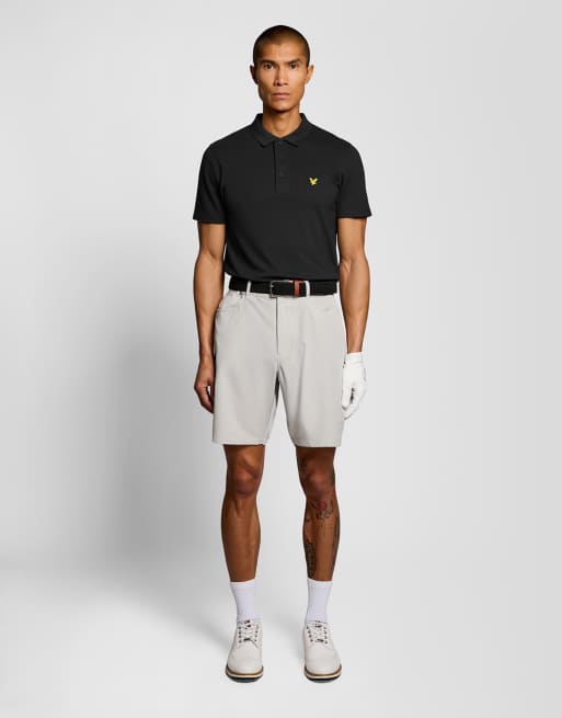 Lyle & Scott Ss poloshirts golf core polo in z865 jet black, 2 van 7