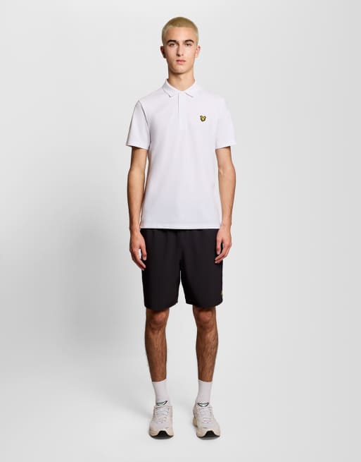 Lyle & Scott Ss poloshirts sports core polo in 626 wit, 2 van 7