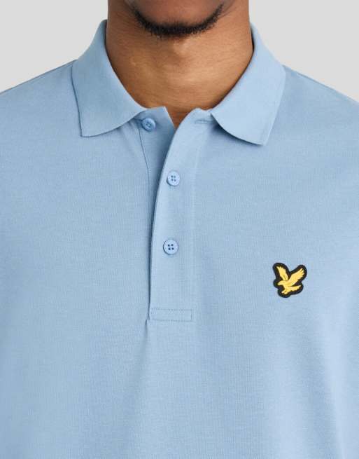 Lyle & Scott Ss poloshirts sports core polo in y276 staalblauw, 3 van 6