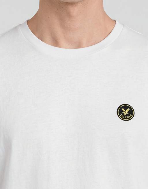 Lyle & Scott Ss t-shirts archive revisited t-shirt in 626 white, 5 of 6