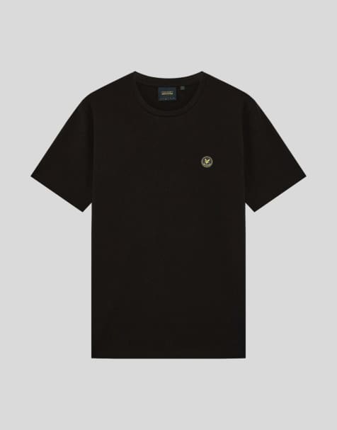 Lyle & Scott Ss t-shirts archive revisited t-shirt in z865 jet black - view 1