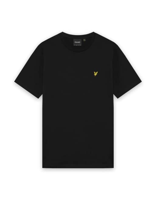 Lyle & Scott Ss t-shirts basic 3 pack t-shirt in z865 jet black, 2 of 5