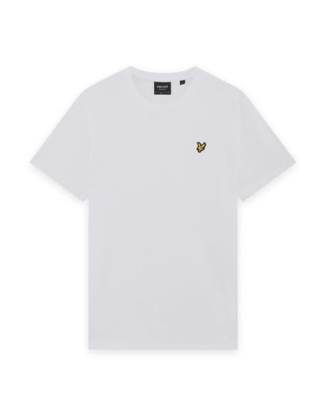Lyle & Scott Ss t-shirts heavyweight t-shirt in 626 white - view 1