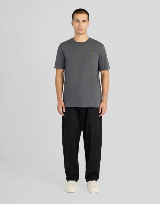 Lyle & Scott Ss t-shirts heavyweight t-shirt in khaki smok, 2 of 6
