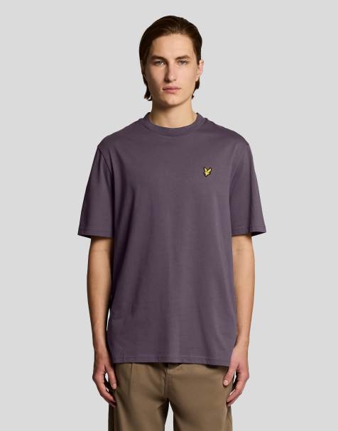 Lyle & Scott Ss t-shirts oversized t-shirt in x854 graystone - view 1