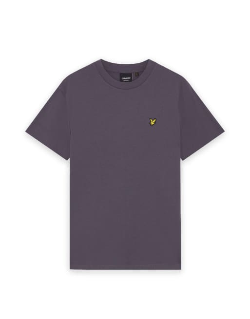 Lyle & Scott Ss t-shirts oversized t-shirt in x854 graystone, 3 of 4