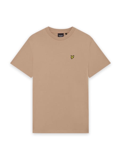 Lyle & Scott Ss t-shirts oversized t-shirt in y121 barley, 2 of 5