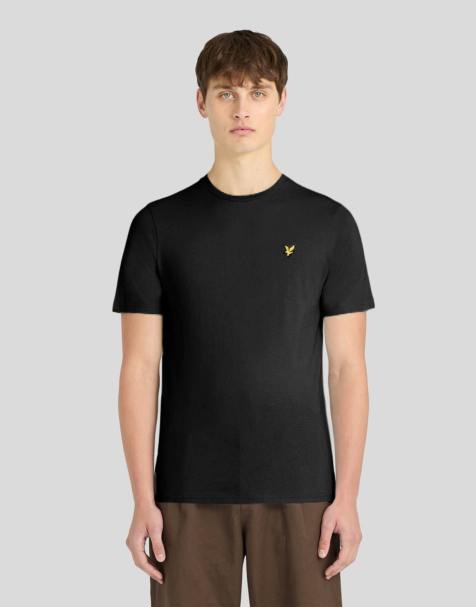 Lyle & Scott Ss t-shirts plain t-shirt in x087 saddle - view 1