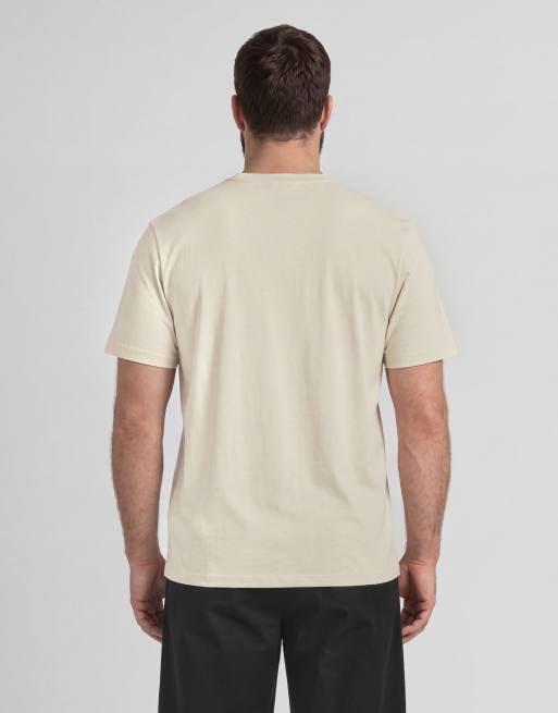 Lyle & Scott Ss t-shirts plain t-shirt in x555 walnut beige, 4 of 6
