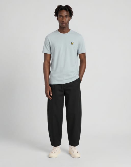 Lyle & Scott Ss t-shirts plain t-shirt in y306 backlight blue, 2 of 5