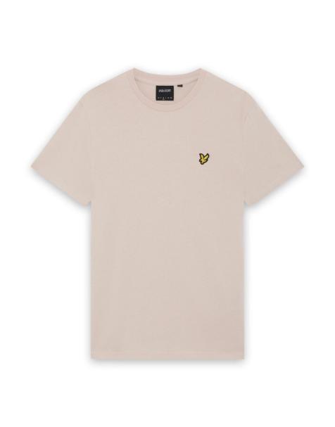Lyle & Scott Ss t-shirts plain t-shirt in z261 dusty pink - view 1