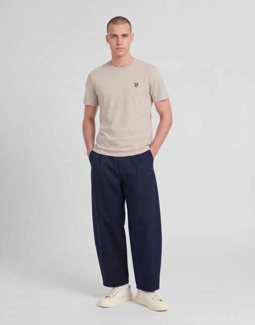 Lyle & Scott Ss t-shirts plain t-shirt in z261 dusty pink, 3 of 6