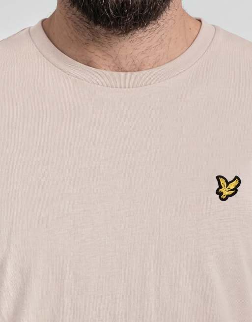 Lyle & Scott Ss t-shirts plain t-shirt in z261 dusty pink, 5 of 6