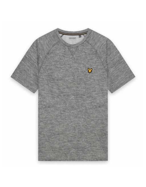 Lyle & Scott Ss t-shirts raglan short sleeve t-shirt in y398 shadow grey, 6 of 6