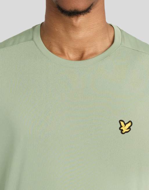 Lyle & Scott Ss t-shirts set-in short sleeve t-shirt in y394 botanical green, 3 of 6