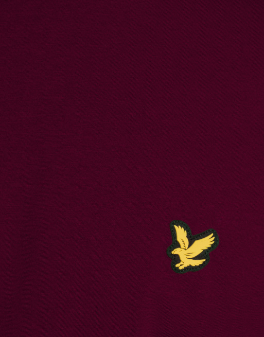 Lyle & Scott SS T-Shirts Sport Kurzarm-T-Shirt in x202 Plum, 6 von 6