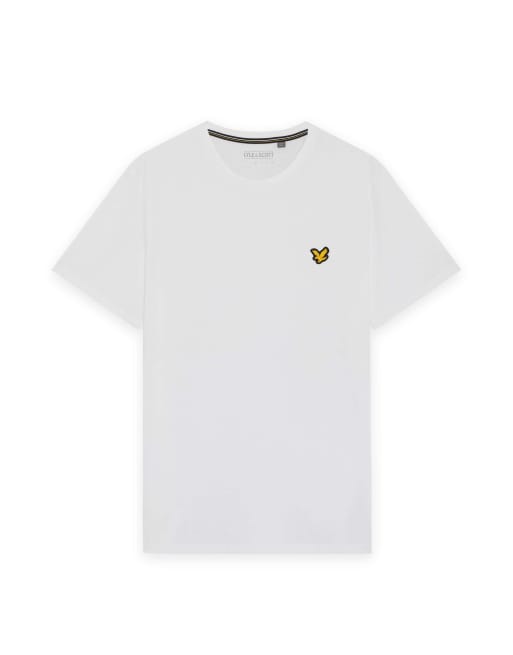 Lyle & Scott Ss t-shirts sports short sleeve t-shirt in 626 white, 5 of 7
