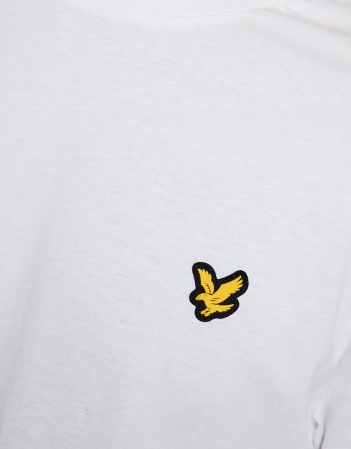 Lyle & Scott Ss t-shirts sports short sleeve t-shirt in 626 white, 6 of 7