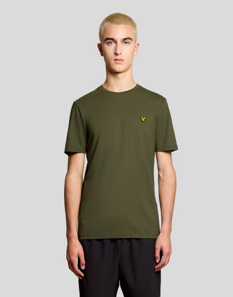 Lyle & Scott Ss t-shirts sports short sleeve t-shirt in x65 cactus green - view 1