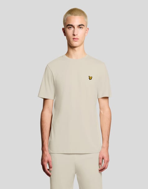 Lyle & Scott Ss t-shirts sports short sleeve t-shirt in y115 whitecap grey