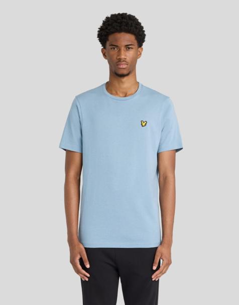 Lyle & Scott Ss t-shirts sports short sleeve t-shirt in y276 steel blue - view 1