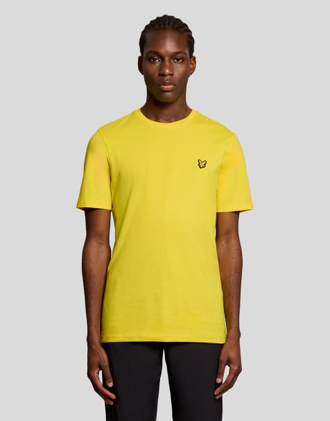 Lyle & Scott Ss t-shirts sports short sleeve t-shirt in y90 electric yellow - view 1
