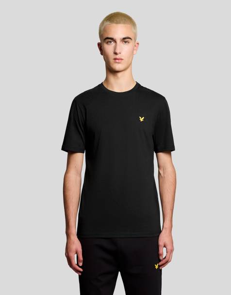 Lyle & Scott Ss t-shirts sports short sleeve t-shirt in z865 jet black - view 1