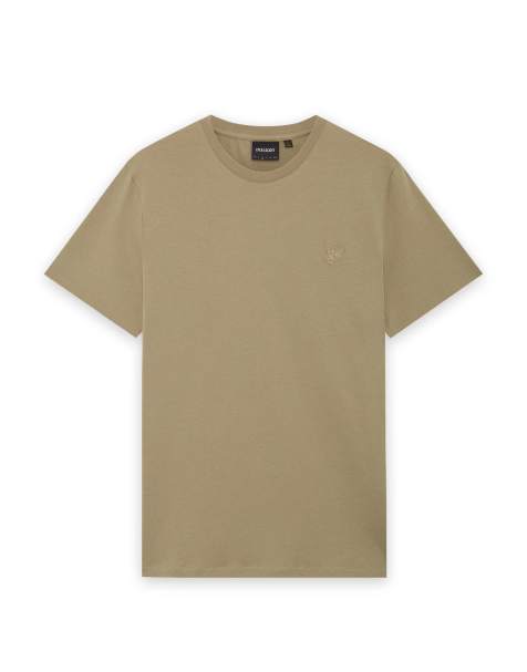 Lyle & Scott Ss t-shirts superfine t-shirt in x309 sage uniform - view 1