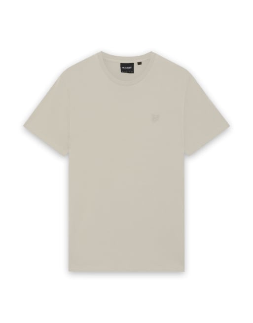 Lyle & Scott Ss t-shirts superfine t-shirt in x685 mask grey, 5 of 5