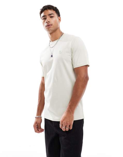 Lyle & Scott Ss t-shirts superfine t-shirt in x830 celadon tint - view 1