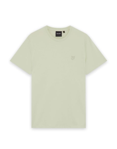 Lyle & Scott Ss t-shirts superfine t-shirt in y085 tender greens - view 1