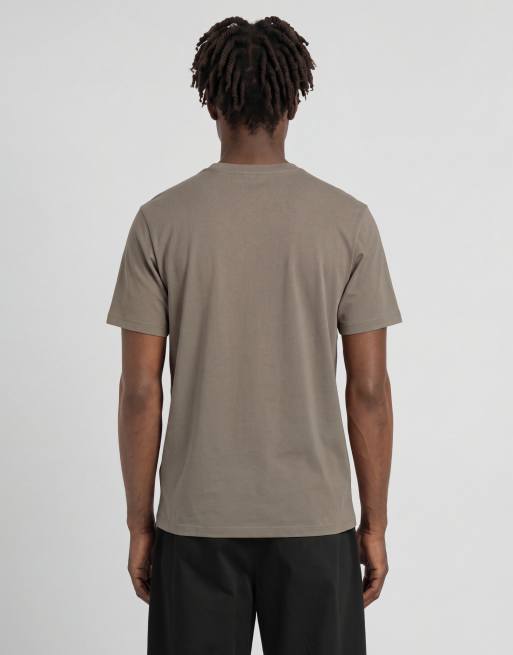 Lyle & Scott Ss t-shirts superfine t-shirt in y272 hazel beige, 3 of 5
