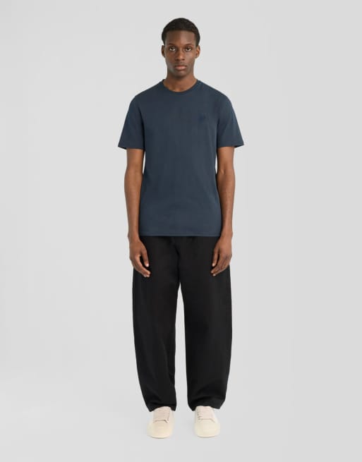 Lyle & Scott Ss t-shirts superfine t-shirt in z271 dark navy, 7 of 7