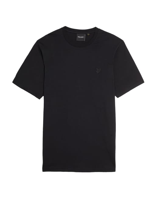 Lyle & Scott Ss t-shirts superfine t-shirt in z865 jet black, 5 of 7