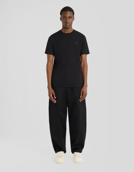 Lyle & Scott Ss t-shirts superfine t-shirt in z865 jet black, 7 of 7