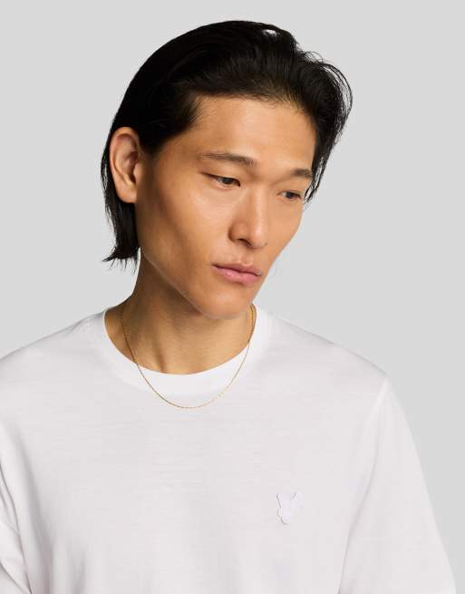 Lyle & Scott SS T-Shirts superfines T-Shirt in 626 Weiß, 4 von 7