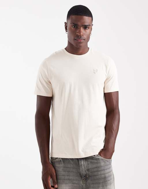 Lyle & Scott Ss t-shirts tonal eagle t-shirt in x891 pink tint
