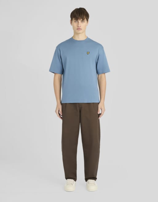 Lyle & Scott Ss t-shirts ultra soft t-shirt in w477 slate blue, 2 of 6