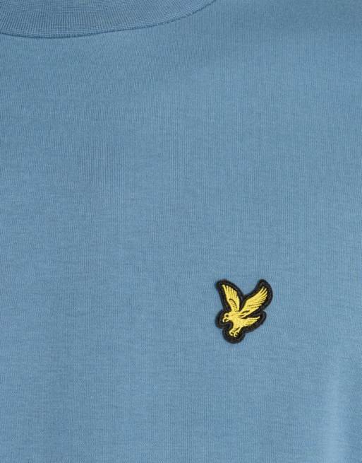 Lyle & Scott Ss t-shirts ultra soft t-shirt in w477 slate blue, 6 of 6
