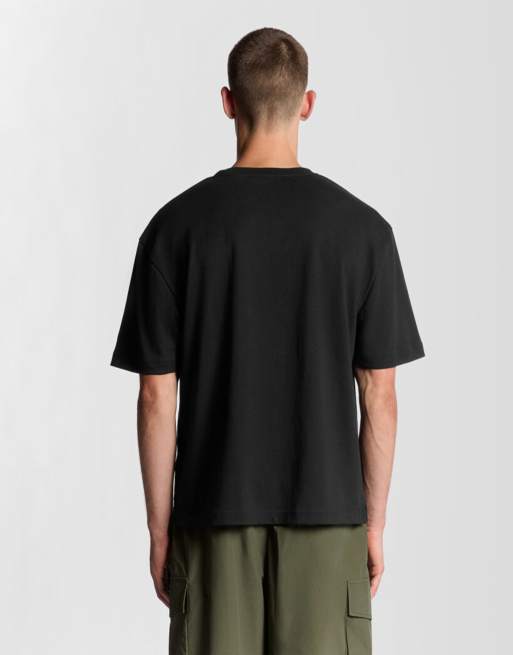 Lyle & Scott Ss t-shirts ultra soft t-shirt in z865 jet black, 4 of 6